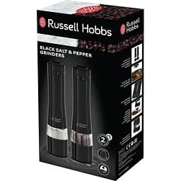 Russell Hobbs Млини для солі та перцю, ААх4, керамічні жернова, чорний - мініатюра 5