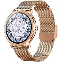 Розумний годинник Lemfo R18 Pro Metal Золотий