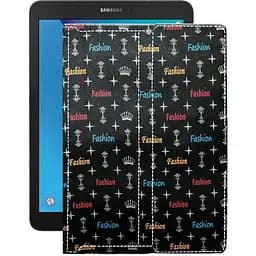 Чехол StatusCASE из экокожи для планшета Samsung Galaxy Tab S3 (T827) Фэшн черный