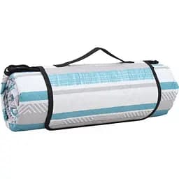 Туристичний килимок Time Eco сірий з синім (202 Ultra)