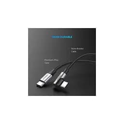 Дата кабель USB-C to USB-C 2.0m 60W US255 Black Gray Ugreen (50125) - мініатюра 5
