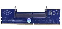 Конвертер Dynamode DDR4 Laptop SO-DIMM to Desktop DIMM RAM Memory