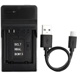 USB-зарядний пристрій NB-6L для камери Canon PowerShot SX530 HS, SX610 HS, SX710 HS, SD1200 IS, SD1300 IS, S120 IXY 10S IXY 30S