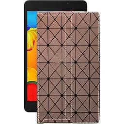 Чохол StatusCASE з екошкіри для планшету Alldocube iPlay 8T Коричневий ромб