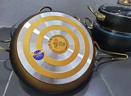 Універсальний Набір каструль Casa Royal Gold Beaty G-UKR2020 із покриттям Granit Чорний - мініатюра 8
