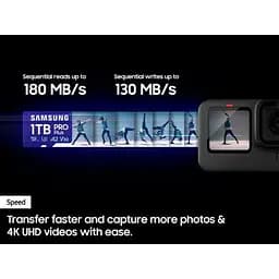Карта пам'яті Samsung 256GB microSDXC class 10 UHS-I U3 V30 Pro Plus (MB-MD256SB/WW) - мініатюра 5