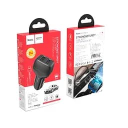 Автомобільний зарядний пристрій HOCO Z36 Leader 2USB/2,4A + Cable Micro чорний 4+1 - мініатюра 4