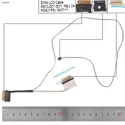 Шлейф матриці для Lenovo IdeaPad 1-14AST-05 1-14IGL05 1-14ADA05, (eDP 30pin, 450.0J201.0011, 5C10S29996, Аналог)