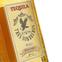 Текіла Tres Sombreros Gold 38% 2 л (2 шт. х 1 л) - мініатюра 4