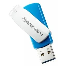 USB флеш накопичувач Apacer 64GB AH357 Blue USB 3.1 (AP64GAH357U-1) - мініатюра 3