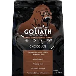 Гейнер Syntrax Goliath Protein Gainer Шоколад 5.44 кг