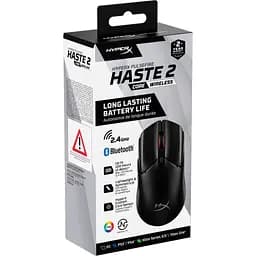 Мишка HyperX Pulsefire Haste 2 Core Wireless Black (8R2E6AA) - мініатюра 10