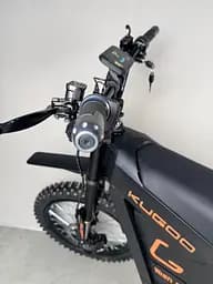 Пітбайк KUGOO Wish 01 MAX BLACK EDITION 52V 2000W 35Ah | Чорний | з підсиленою рамою, гідравлічними гальмами та пневматичним амортизатором - мініатюра 6