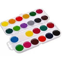 Акварель "ГАММА'UA" ПЛАСТ "Захоплення" 24 кольорів 200109 (4820219211648)(SC)