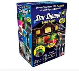 Лазерний проектор Star Shower Lazer light (для вулиці і вдома) Зірки - мініатюра 4