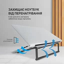 Підставка для ноутбука OfficePro LS530B Black [144402] - мініатюра 12