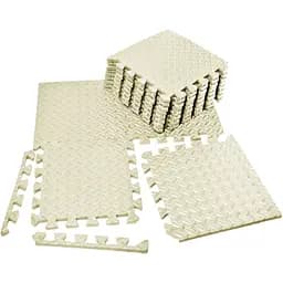 Мат-пазл EasyFit SwallowTail EVA 120х60х1 см татами ласточкин хвост Белый (EF-1950-30-W)