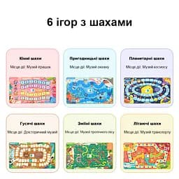 ​Настільна гра Mideer Museum Adventures 6-в-1 (MD3360) - мініатюра 2