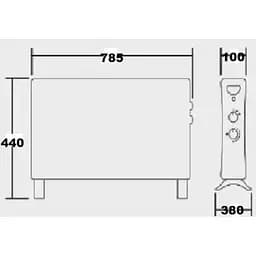 Конвектор Soler&Palau TLS-501 (5226832600) - мініатюра 4