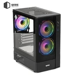 Корпус QUBE GEON ARGB Black (GEON_GBNU3) - мініатюра 10