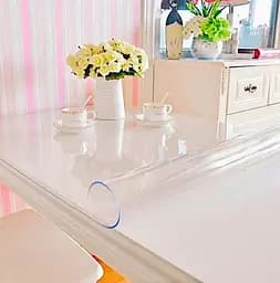 М'яке скло Прозора силіконова скатертина на стіл Soft Glass Захист для меблів 1.0х1.8м - мініатюра 7