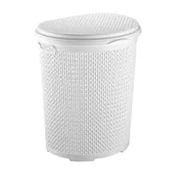 Кошик BURSEV для білизни Pearl 45 л, біла (000025785)
