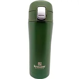Термочашка Krauzer 350 мл зелена (86-350Matte Khaki)