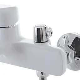 Змішувач для ванни з коротким зливом Mixxus Oregon 009 Euro white MI5794 Білий матовий - мініатюра 3