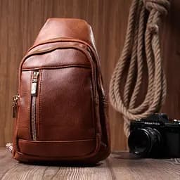 Слінг сумка для жінок Vintage з екошкіри 18.5х29х8 см sum0026961 - мініатюра 9
