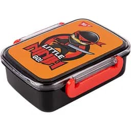 Ланч-бокс Yes Ninja 420 мл, чорний з помаранчевим (707929)