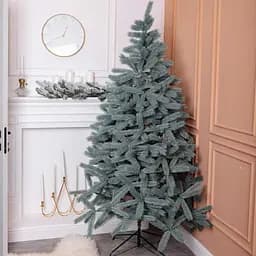 Литая искусственная елка LUGI 2.1 м голубая Косовская V8 Премиум KOS-KOSBL21