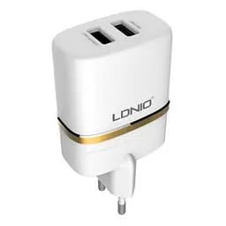 Адаптер сетевой Ldnio DL-AC52 2USB. 2.4A