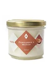 Свічка Пампушки з маком Мініатюри 130 мл Соєвий віск