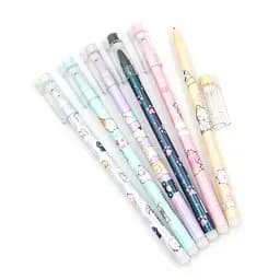 Ручка дитяча пиши-стирай Cute, 0.5 мм, синя, 12 шт. (В асортименті)