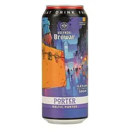 Пиво Volynski Browar Porter темне нефільтроване 5.8% 0.5 л з/б