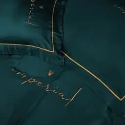 Наволочка MirSon Imperial Tencel №07 Emerald 70х70 см (2200010755848) - мініатюра 7