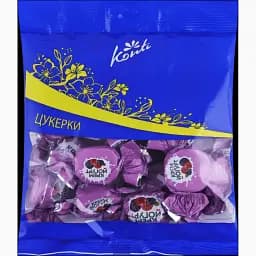 Цукерки Konti Крем-йогурт зі смаком лісових ягід, 190 г (924058)