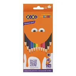 Карандаши цветные Smart, 24 цвета