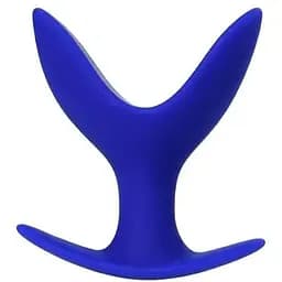 Анальная пробка ToDo Expander Plug Bloom M 9 см (синий)