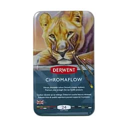 Кольорові олівці Colour Chromaflow 24 шт Derwent