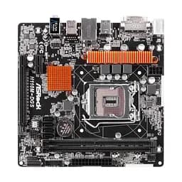 Материнская плата AsRock H110M-DGS (H110M-DGS) (Socket 1151, Intel H110, Micro-ATX) Б/у