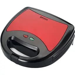 Мультимейкер BROCK SSM 2003 RD 750Вт/гриль/сендвіч/товсті вафлі/змінні пластини/червоний