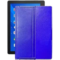 Чехол StatusCASE из экокожи для планшета Lenovo Tab E10 TB-X104L Синий