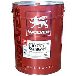 Олива Wolver Multigrade Hypoid Gear Oil 80W90 Gl-5 20 л