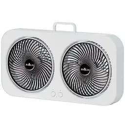 Настільний вентилятор F105 Dual-Fan Design 1800mAh Black