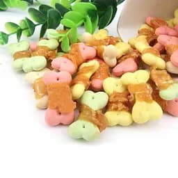 Ласощі для собак Селянські Смаколики, бісквітне печиво з куркою, 500 г (LSC-55)