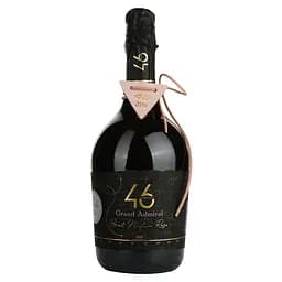 Вино игристое 46 Parallel Grand Admiral Brut Nature Rose, розовое, брют, 0,75 л