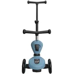 Самокат Scoot and Ride Highwaykick-1 Push and Go сіро-синій (SR-240527-STEEL) - мініатюра 5