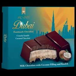 Дубайский шоколад Alyan Dubai Coconut с кокосовой пастой 100 г