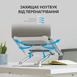 Підставка для ноутбука OfficePro LS610 Silver [144410] - мініатюра 15